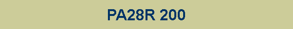 PA28R 200